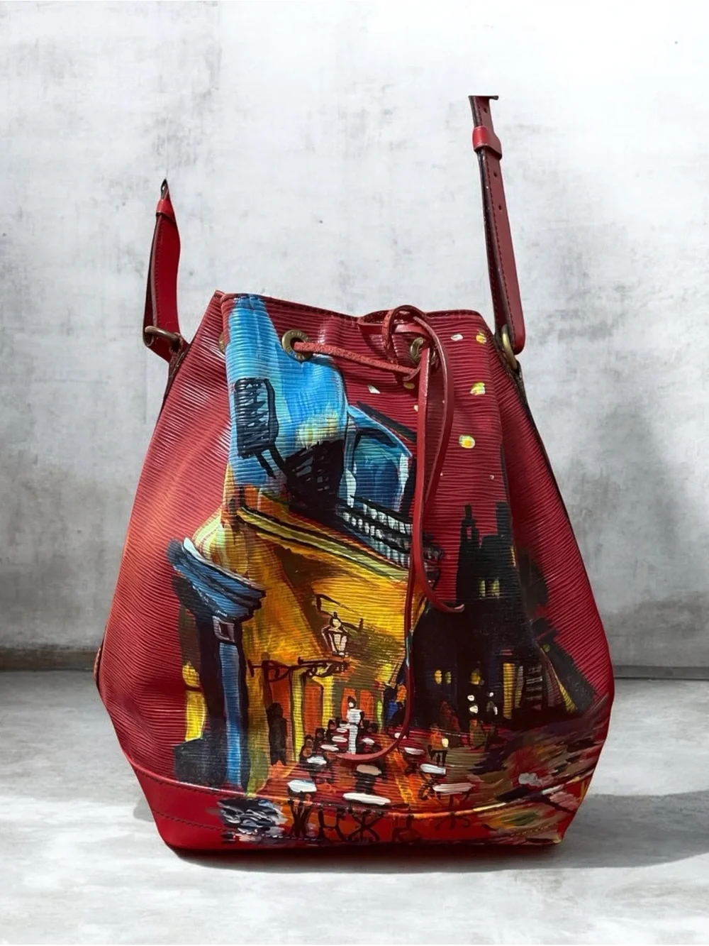 Custom painting on bags, any bag, customer send a bag